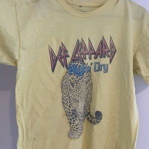 Def Leppard graphic tee